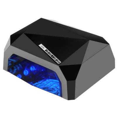 Activ Lampa Diamond 2w1 UV LED + CCFL 36W Timer + sensor Black