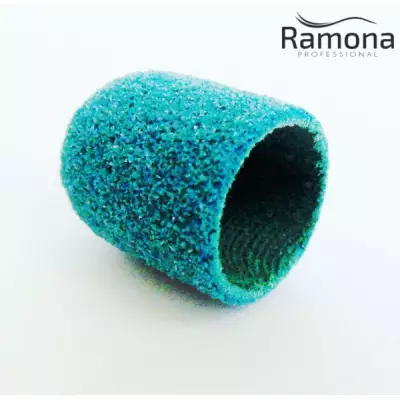 Ramona Kapturki do frezów 10mm gr. 80 niebieskie 100szt