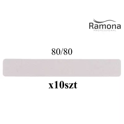 Ramona PAKIET Pilników 10szt Zebra XL 80/80