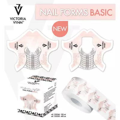 Victoria Vynn Formy do paznokci Nail Forms Basic 100szt