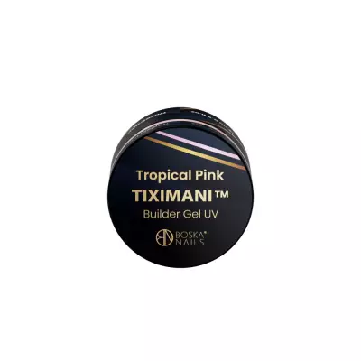 Boska Nails Żel budujący z pamięcią cieczy Tiximani Tropical Pink Różowy