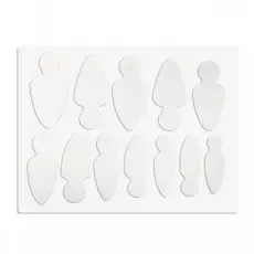 12 szt Boska Nails Silicone dual forms Almond