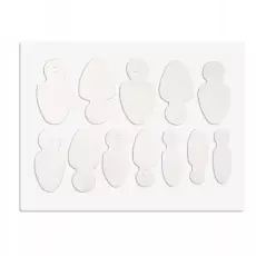 12 szt Boska Nails Silicone dual forms Oval