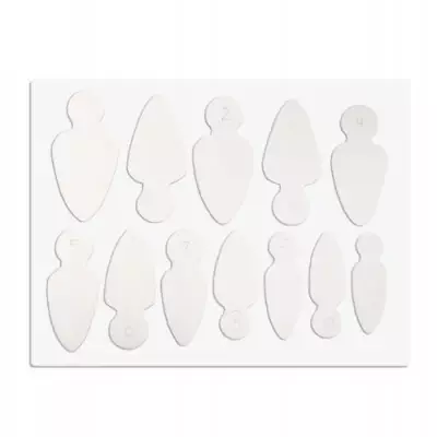 12 szt Boska Nails Silicone dual forms Almond