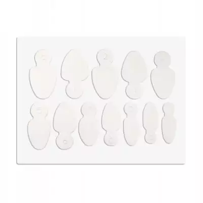 12 szt Boska Nails Silicone dual forms Oval Short