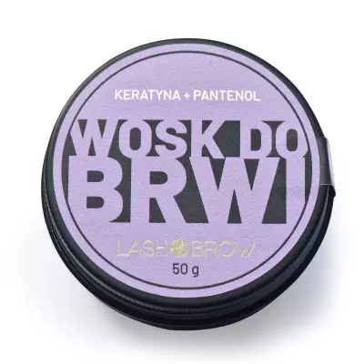 Lash & Brow Wosk do stylizacji brwi Keratyna + Pantenol 50g