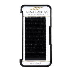 Rzęsy Volume CC 0.10 8mm czarne do metody objętościowej Lena Lashes Professional