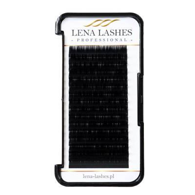 Rzęsy Volume CC 0.07 8mm czarne do metody objętościowej Lena Lashes Professional