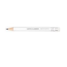Lena Lashes Ołówek MINI z logo Biały