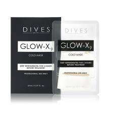Dives Med Glow-X9 Cold Mask 35ml 1 szt Maska płatowa hydrożelowa kolagenowa