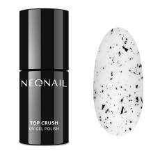 Matowy top hybrydowy Crush z czatnymi drobinkami marki Neonail