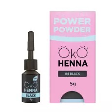 OkO Powder Henna do brwi 04 Black 5g