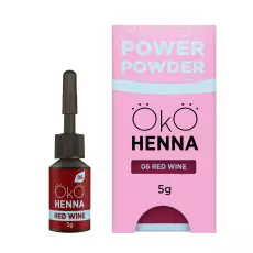 OkO Powder Henna do brwi 06 Red Wine 5g