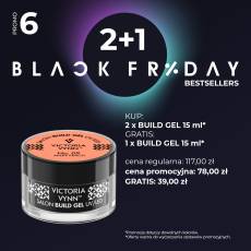 2 + 1 Gratis Black Friday Victoria Vynn Promocyjny zestaw Biuld Gel 15ml