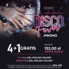 4 + 1 Gratis Victoria Vynn Promocyjny zestaw Gel Polish Disco Fever