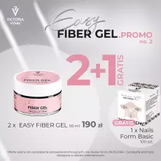 Victoria Vynn Zestaw promocyjny Easy Fiber Gel 50ml 2 + 1 Gratis!
