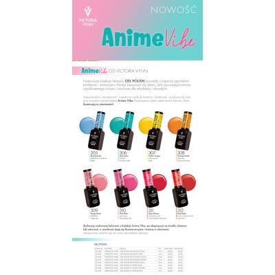 Próbnik kolorów kolekcji Anime Vibe