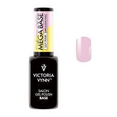 Victoria Vynn Mega Base Lily Pink Hard & Long Nails 8ml Baza do lakierów hybrydowych Róż przełamany fioletem
