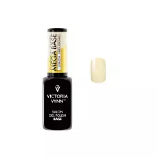 Victoria Vynn Mega Base Lemon Hard & Long Nails 8ml Baza do lakierów hybrydowych pastelowa żółta