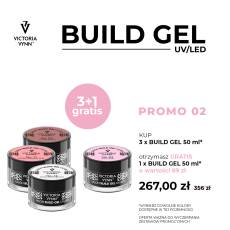 3 + 1 Gratis Victoria Vynn Promocyjny zestaw Build Gel 50ml