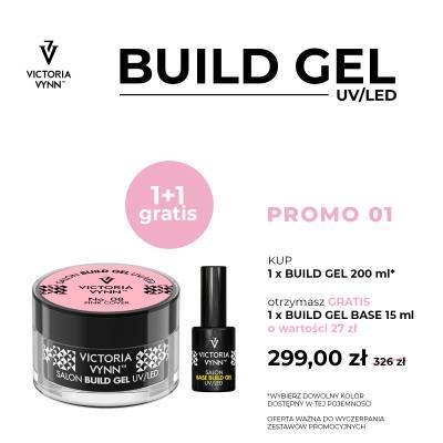 1 + 1 Gratis Victoria Vynn Promocyjny zestaw Build Gel 200ml + Base Build Gel