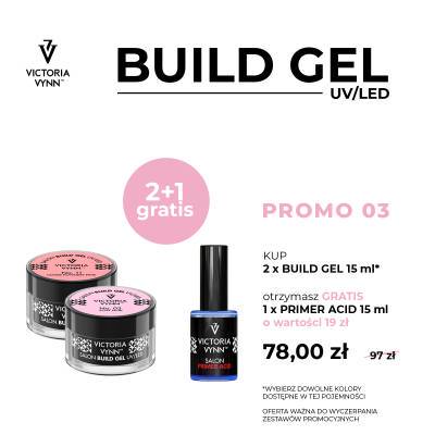 2 + 1 Gratis Victoria Vynn Promocyjny zestaw Build Gel 15ml