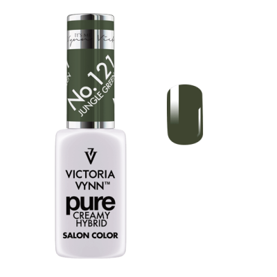 Victoria Vynn Lakier hybrydowy Pure Creamy 121 Jungle Green 8ml
