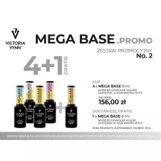 4 + 1 Gratis Victoria Vynn Promocyjny zestaw Mega Base 8ml