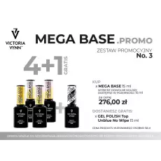 4 + 1 Gratis Victoria Vynn Promocyjny zestaw Mega Base 15ml