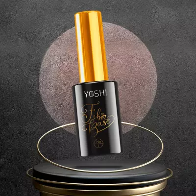 Yoshi Fiber Base No. 1 10ml Baza do lakierów hybrydowych z włóknem szklanym