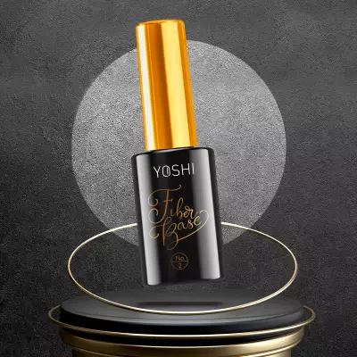 Yoshi Fiber Base No. 2 10ml Baza do lakierów hybrydowych z włóknem szklanym