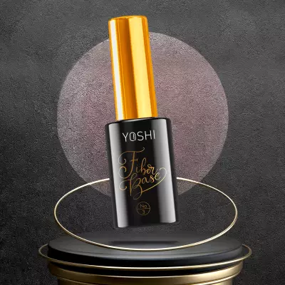Yoshi Fiber Base No. 3 10ml Baza do lakierów hybrydowych z włóknem szklanym