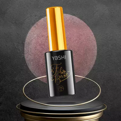 Yoshi Fiber Base No. 4 10ml Baza do lakierów hybrydowych z włóknem szklanym
