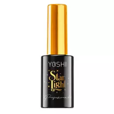 Yoshi Top Star Light 10ml Top do lakierów hybrydowych ze złotymi gwiazdkami