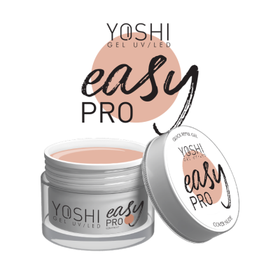 Yoshi Żel budujący Easy Pro Gel UV/Led Cover Nude 15ml Jasny cover