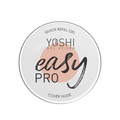 Yoshi Żel budujący Easy Pro Gel UV/Led Cover Nude 15ml Jasny cover