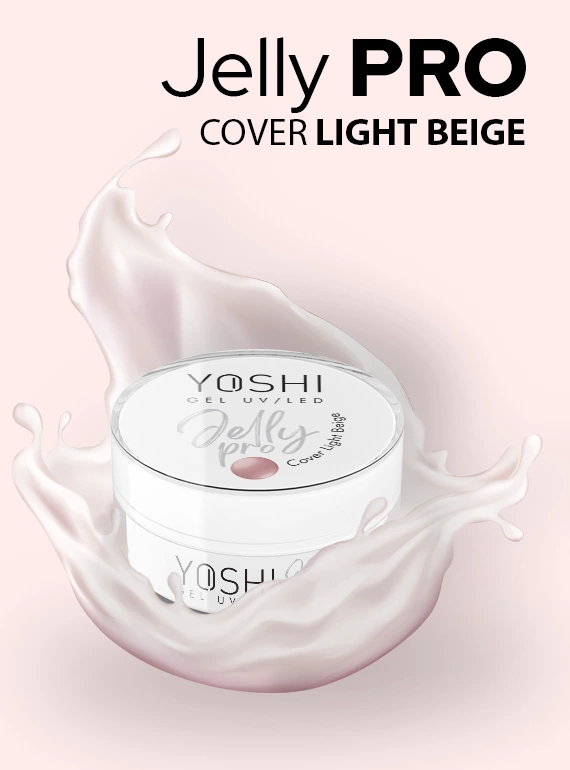 Yoshi Żel budujący Jelly Pro Cover Light Beige