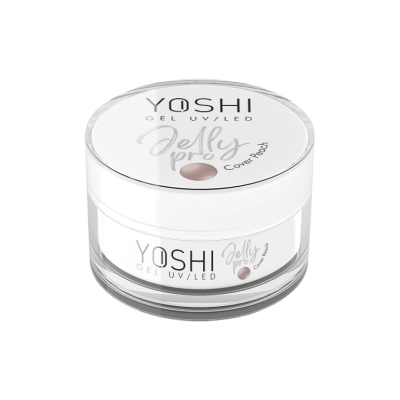 Yoshi Żel budujący Jelly Pro Gel UV/Led Cover Peach 15ml Brzoskwiniowy