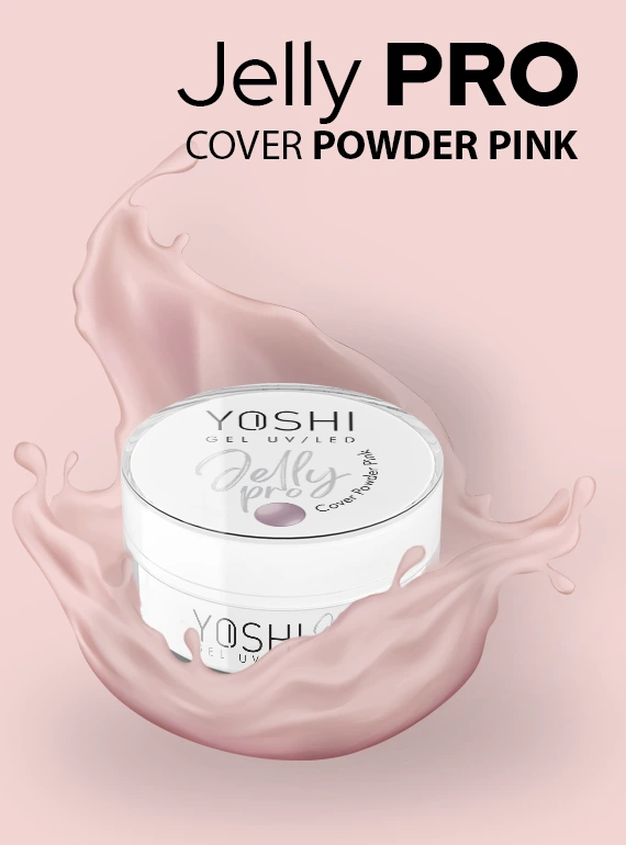 Yoshi Żel budujący Jelly Pro Cover Powder Pink