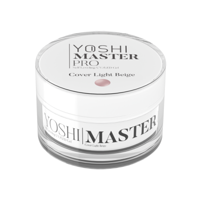 Yoshi Żel budujący Master Pro Gel UV/Led Cover Light Beige 15ml Delikatnie beżowy