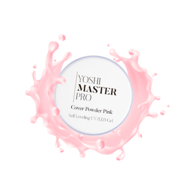 Yoshi Żel budujący Master Pro Gel UV/Led Cover Powder Pink 15ml Różowy cover
