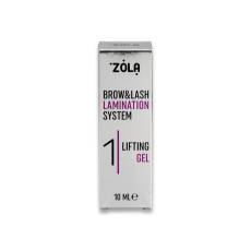 Zola Brow & Lash Lamination System 01 Lifting Gel 10ml Żel do laminacji brwi i rzęs