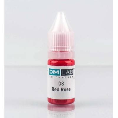 DM LAB Pigment 08 Red Rose 10ml Barwa ciepła