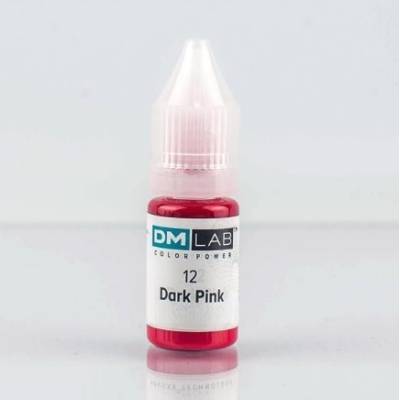 DM LAB Pigment 12 Dark Pink 10ml Barwa ciepła