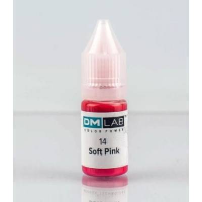 DM LAB Pigment 14 Soft Pink 10ml Barwa ciepła