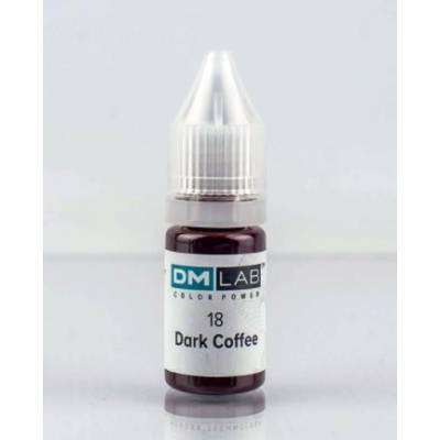 DM LAB Pigment 18 Dark Coffee 10ml Barwa ciepła