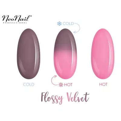 Neonail Lakier hybrydowy Flossy Velvet 6ml Thermo Color by Dawid Woliński