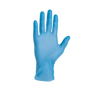 100 szt Rękawice nitrylowe niebieskie XS easyCare