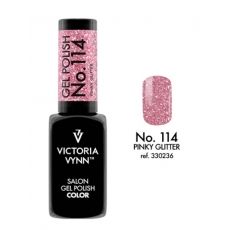 Victoria Vynn Lakier Hybrydowy 114-G Pinky Glitter 8ml