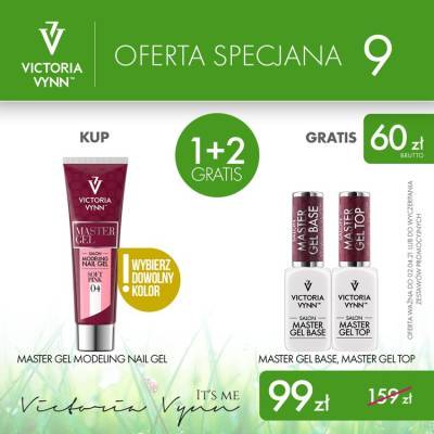Victoria Vynn Master Gel Akrylo- żel 1 + 2 GRATIS / Oferta Specjalna nr 9